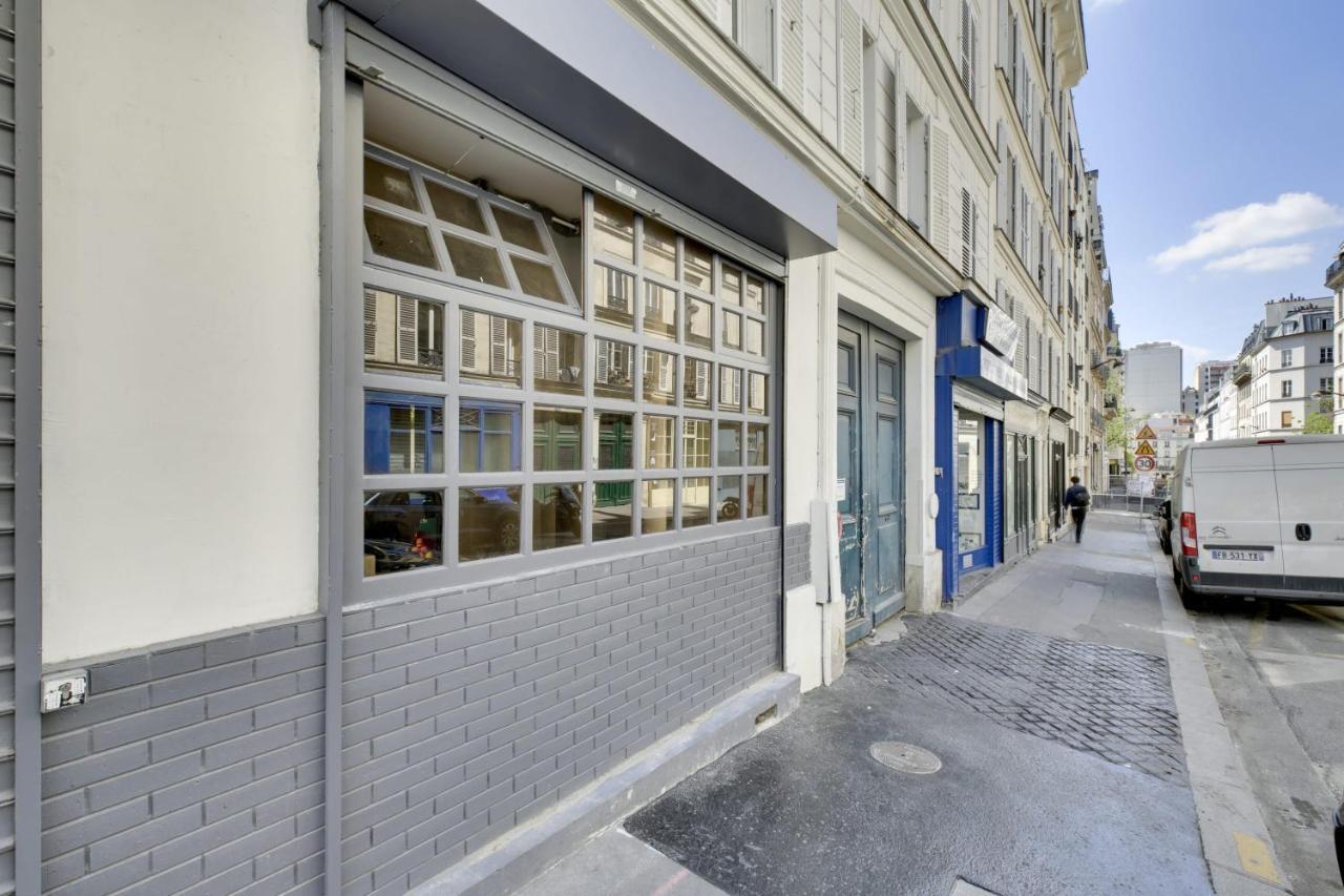 Bright Charming Modern Studio By Dreamy Canal St Martin 10Eme Metro Goncourt Apartment Paris Exterior photo